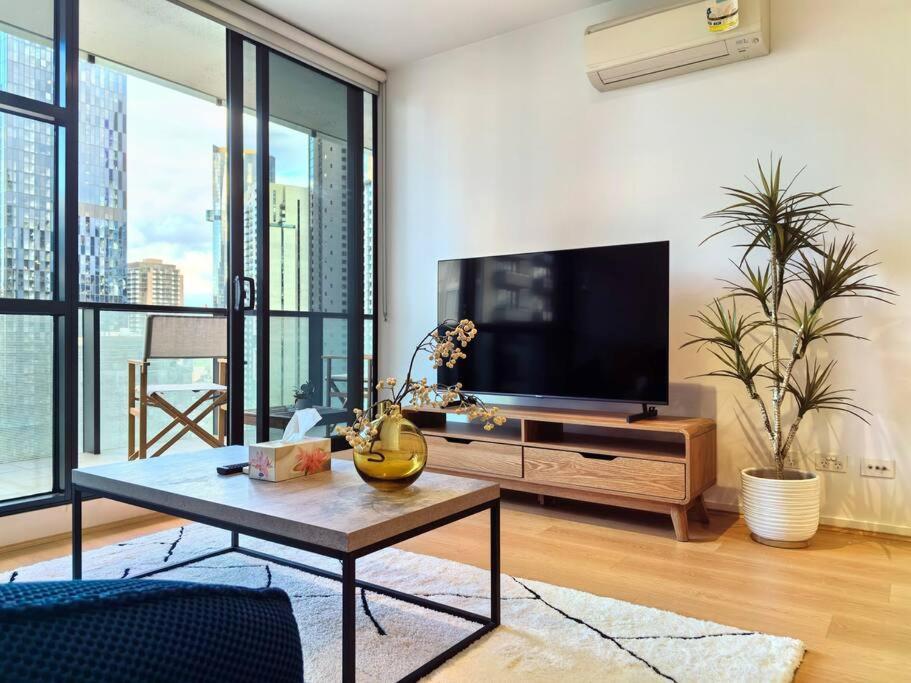 Charming 1Br Southbank W Balcony & Free Parking#Ti22 Διαμέρισμα Μελβούρνη Εξωτερικό φωτογραφία